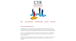 Desktop Screenshot of cyrassociates.com